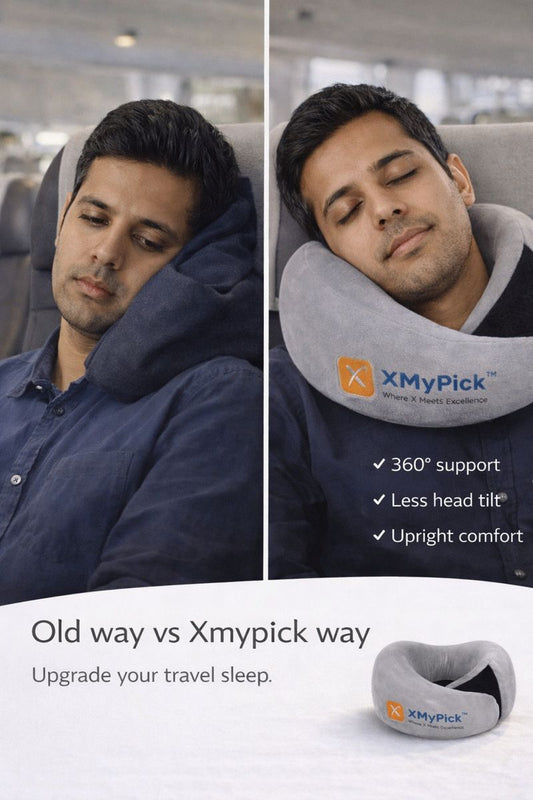 Travel Neck Pillow That Actually Lets You Sleep