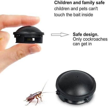 Small Traps Kill Cockroach (Pack of 12 Pcs)