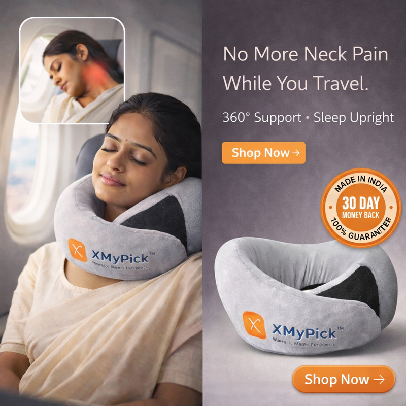 Travel Neck Pillow That Actually Lets You Sleep