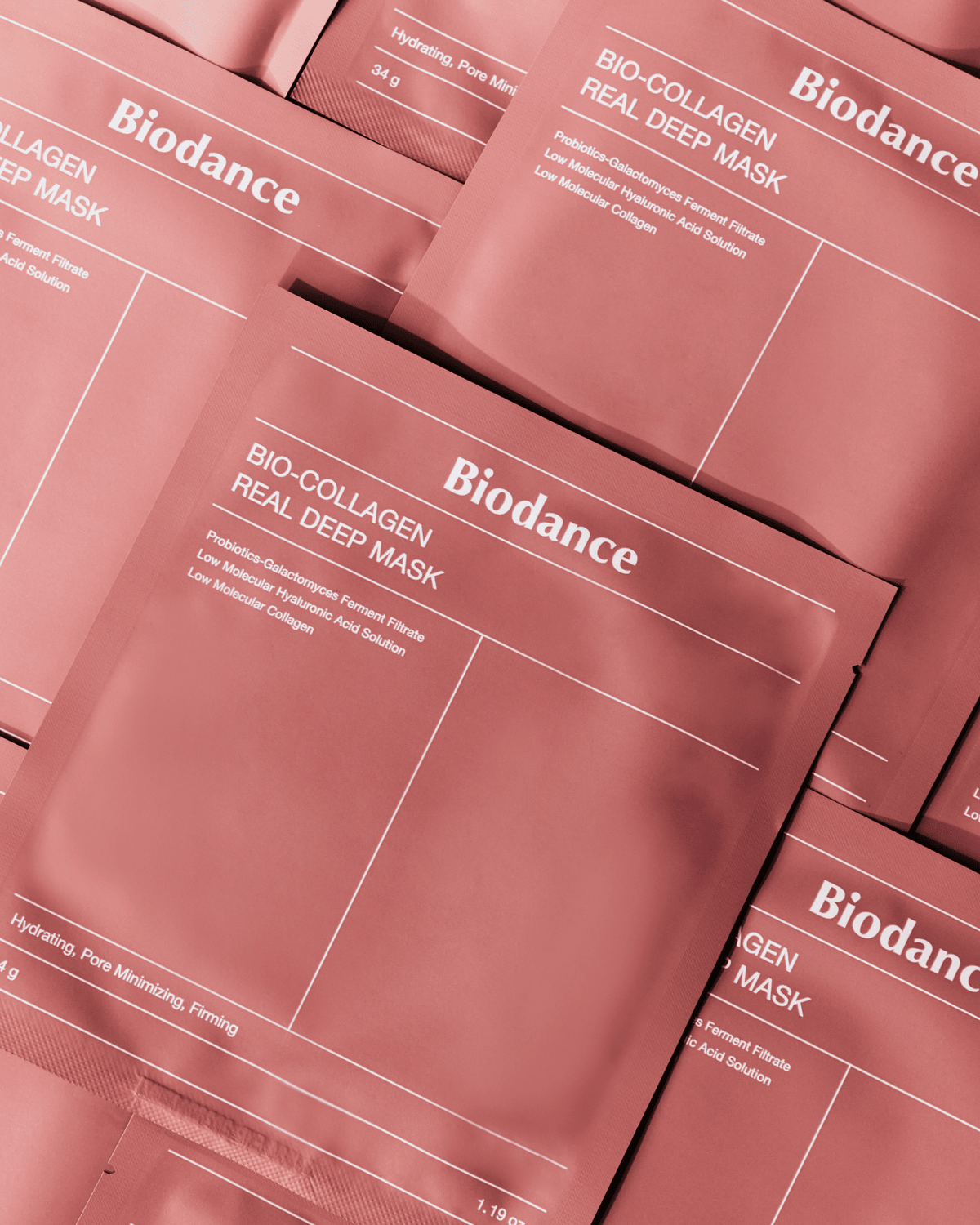 Bio-Collagen Real Deep Mask packets