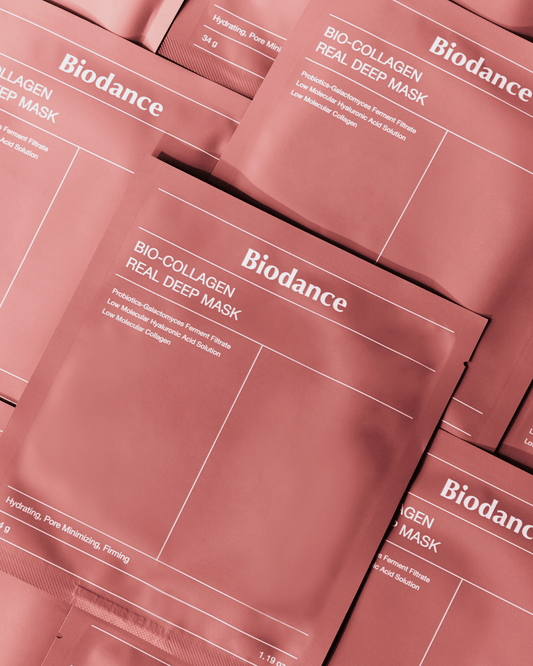 Bio-Collagen Real Deep Mask packets