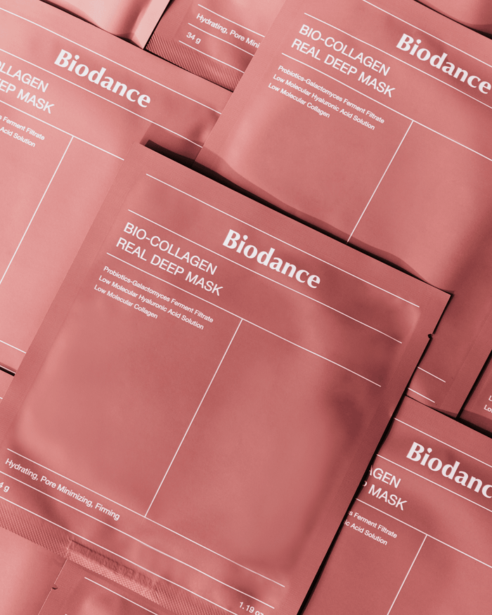 Bio-Collagen Real Deep Mask packets